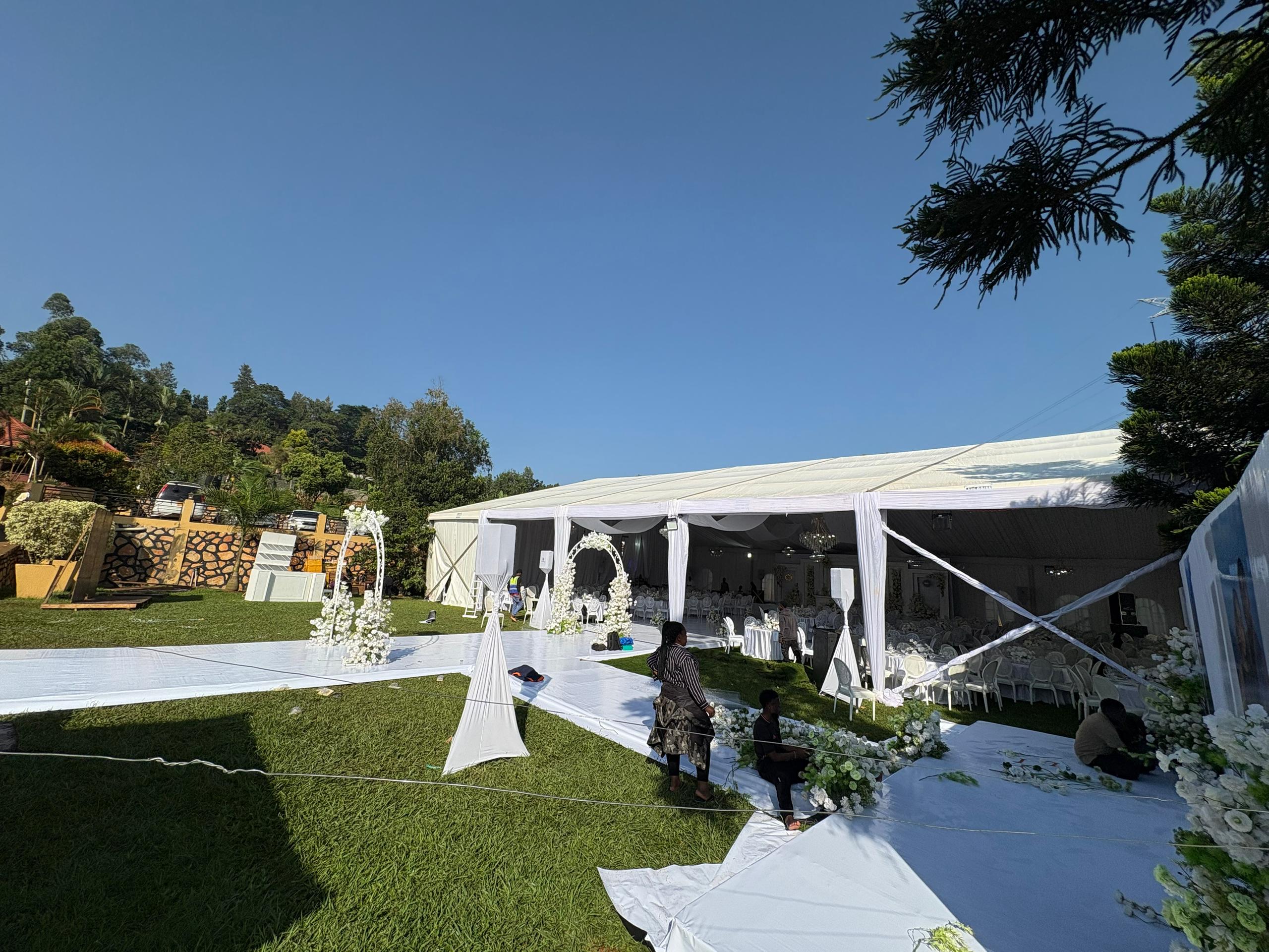 Introduction ceremony at Danma Gardens